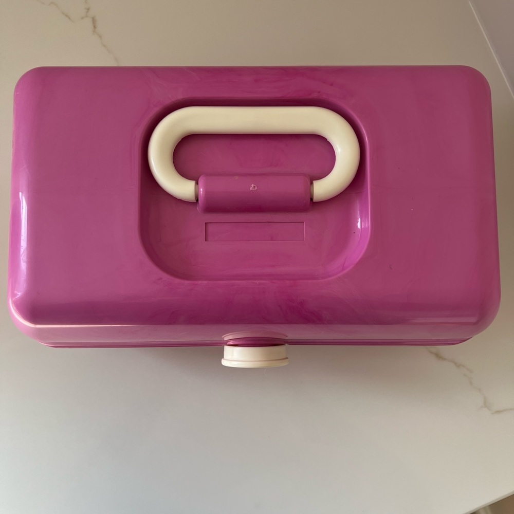 Caboodles Fuchsia Pink Organizer Case - Picture 4 of 10